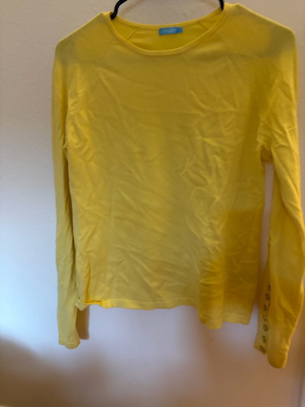 Yellow Long Sleeve Sweater